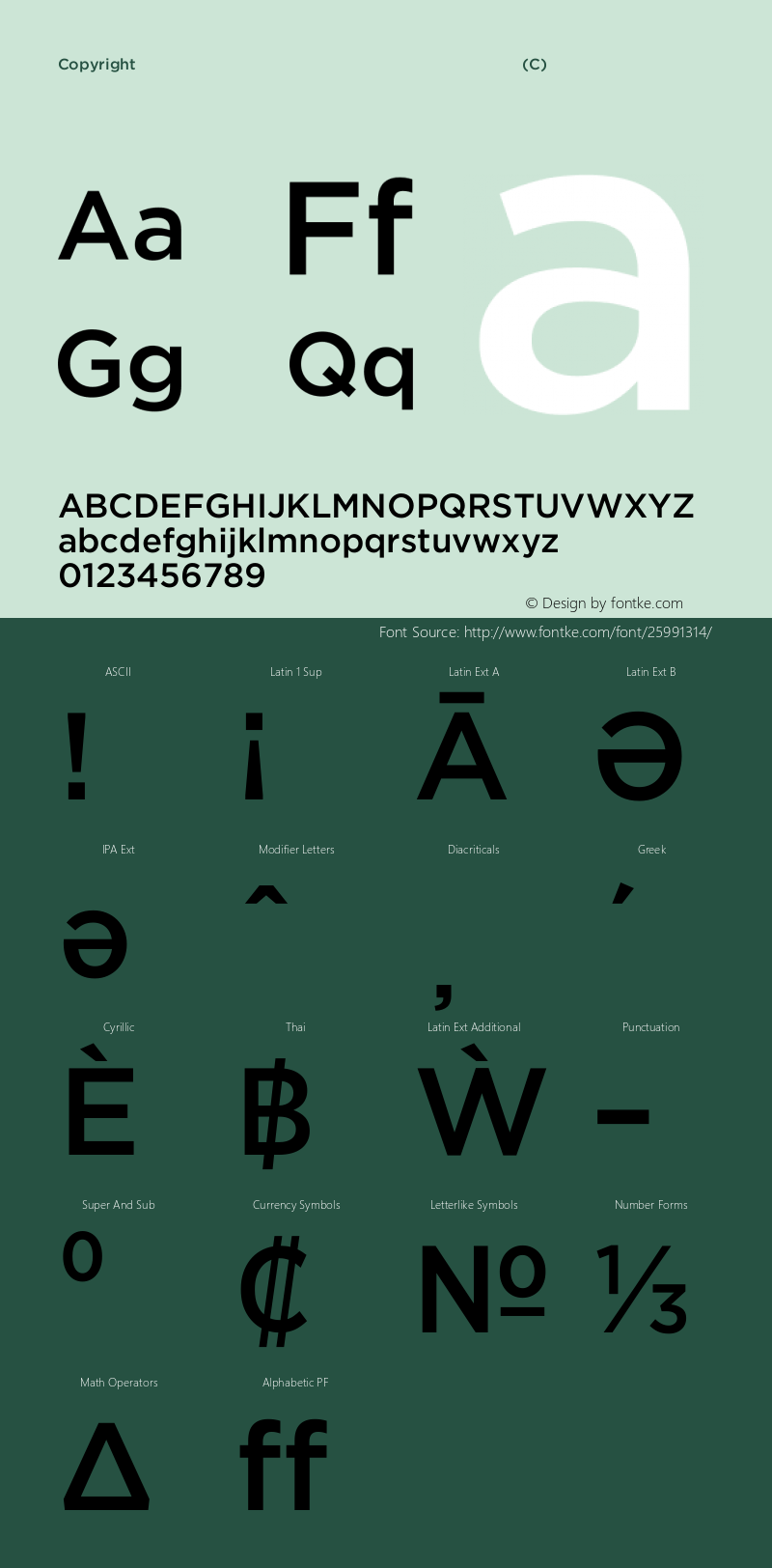 Copyright (C) H&Co | typography.com Version 3.301 Font Sample