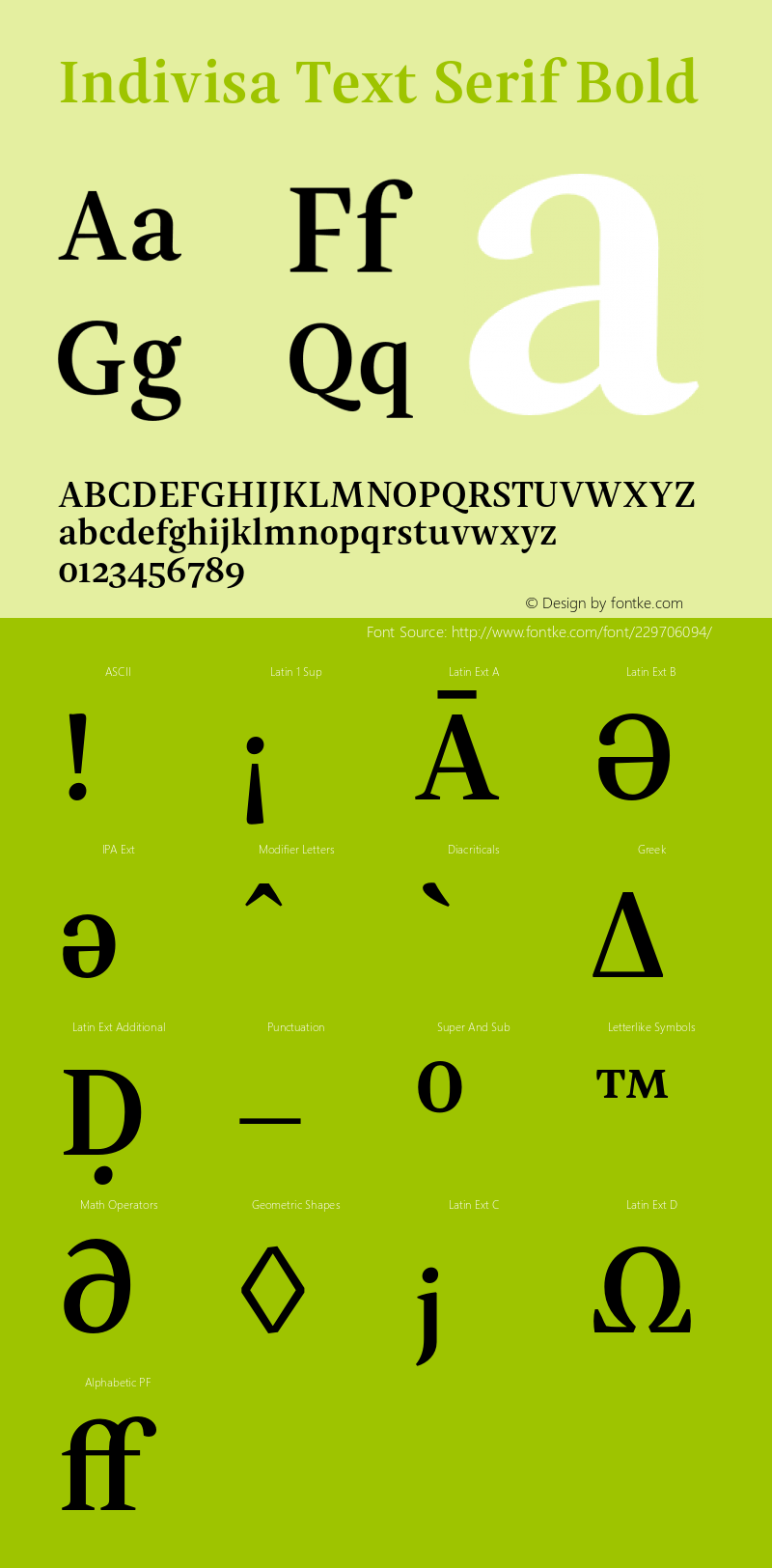 Indivisa Text Serif Light Bold Version 0.005;PS 0.5;hotconv 1.0.88;makeotf.lib2.5.647800 DEVELOPMENT图片样张