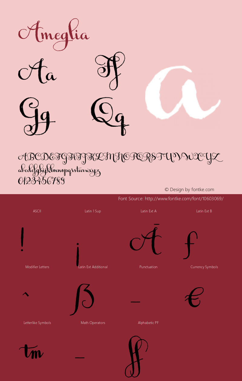 Ameglia ☞ Version 1.000 2013 initial release;com.myfonts.easy.eurotypo.ameglia.regular.wfkit2.version.451p Font Sample