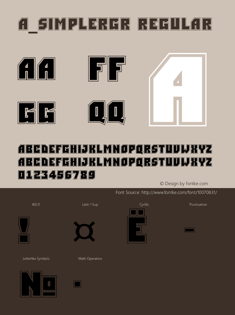 a_SimplerGr Regular 01.03 Font Sample