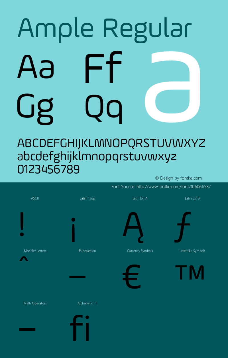 Ample Regular 001.001;com.myfonts.easy.soneri.ample.regular.wfkit2.version.4bP2 Font Sample