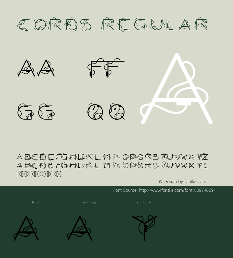 CORDS Version 1.002;Fontself Maker 3.5.2 Font Sample