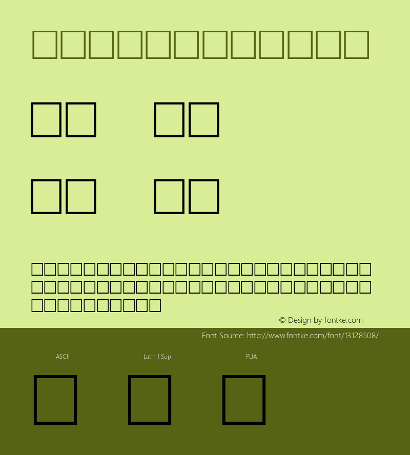 S-SAfer Bold Glyph Systems 1-aug-94 Font Sample