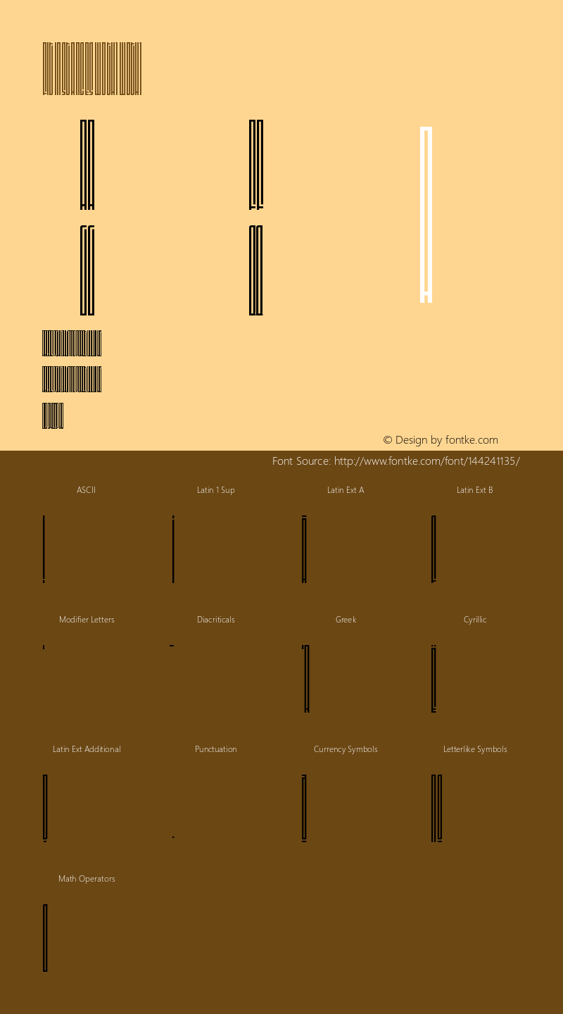 Fit Instances wdth1 Version 1.0 Font Sample