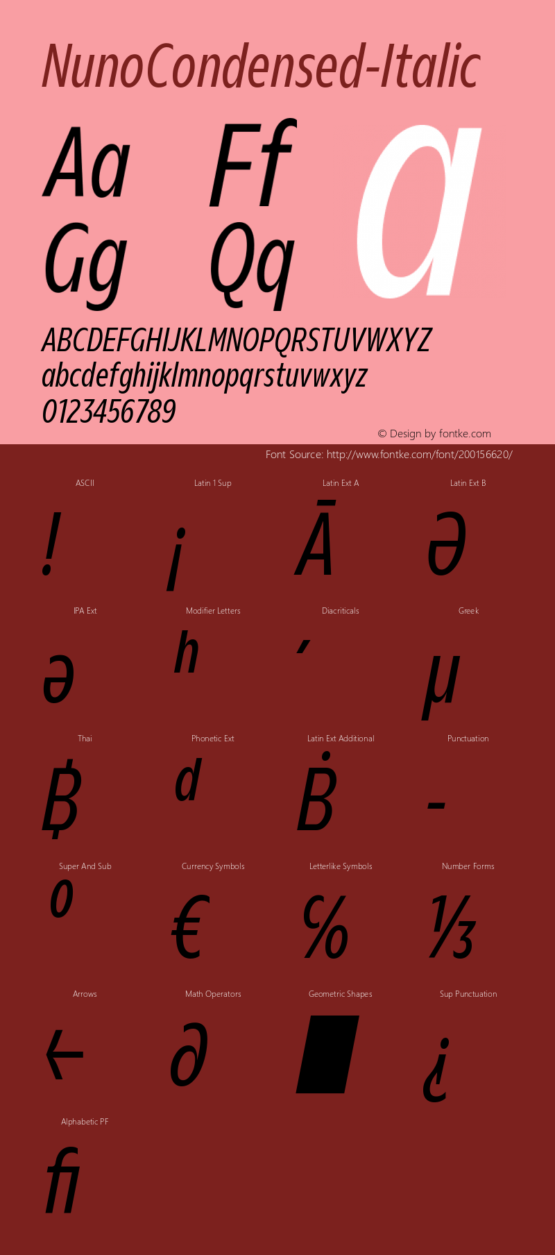 ☞Nuno Condensed Italic Version 1.000;hotconv 1.0.109;makeotfexe 2.5.65596; ttfautohint (v1.5);com.myfonts.easy.type-p.nuno.condensed-italic.wfkit2.version.5A1P图片样张