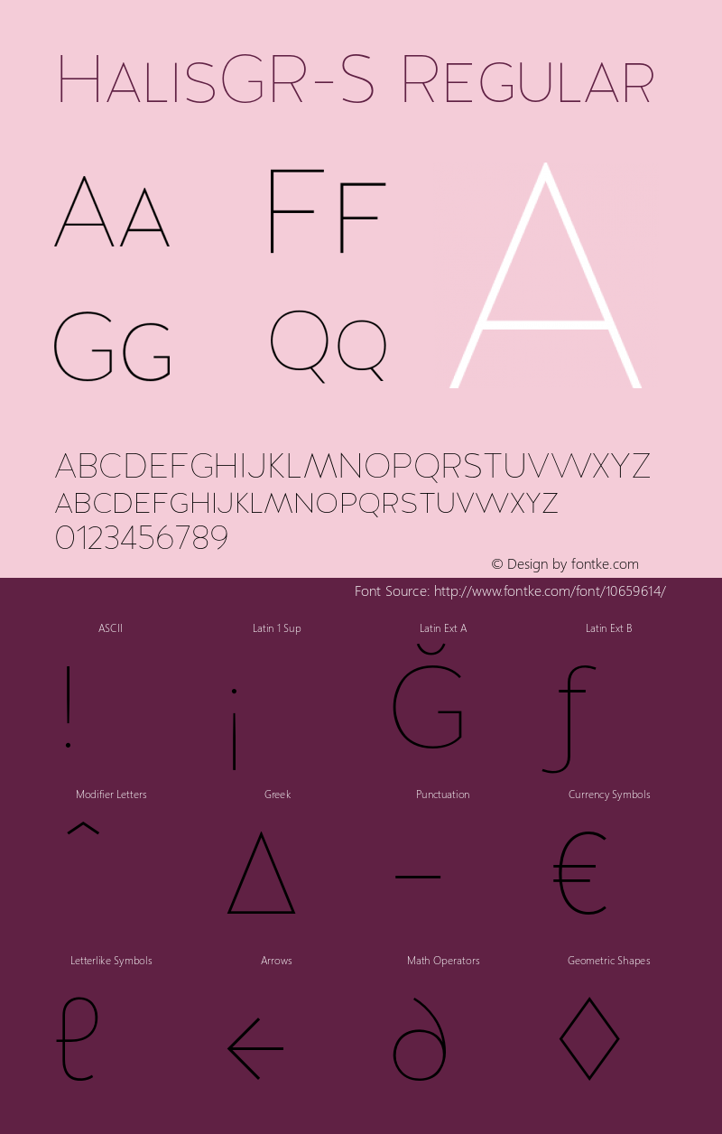 HalisGR-S Regular Version 1.1 2012 initial release;com.myfonts.easy.ahmet-altun.halis-gr.sthin.wfkit2.version.3VUx Font Sample