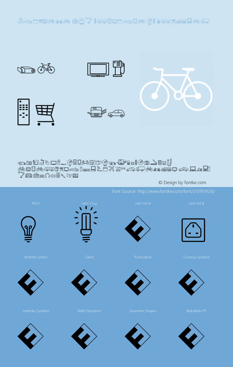 Dingbats2TechnicsOT Version 7.504; 2008图片样张