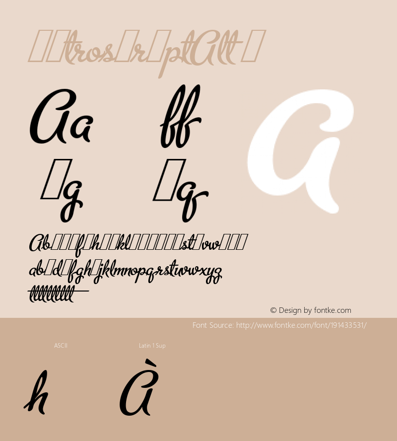 ☞MetroScriptAlt 1.000;com.myfonts.easy.alphabetsoup.metroscript.alt.wfkit2.version.32hH图片样张