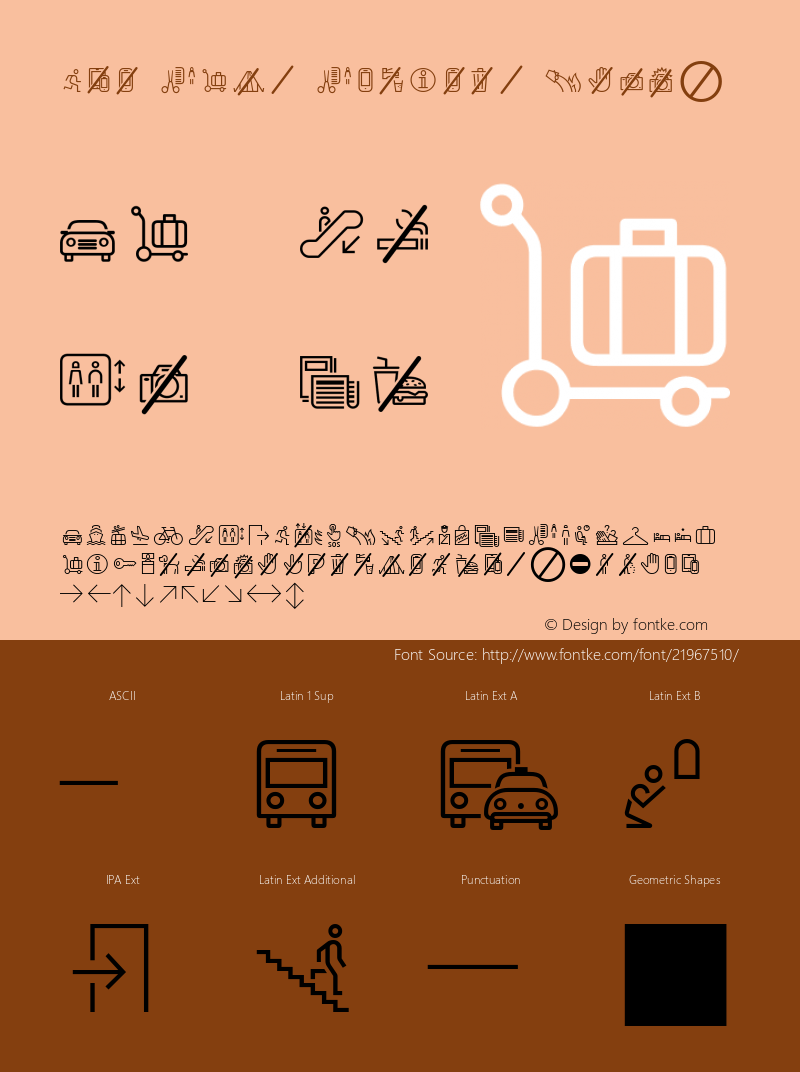 Iro Sans Symbols Light Version 1.005 Font Sample