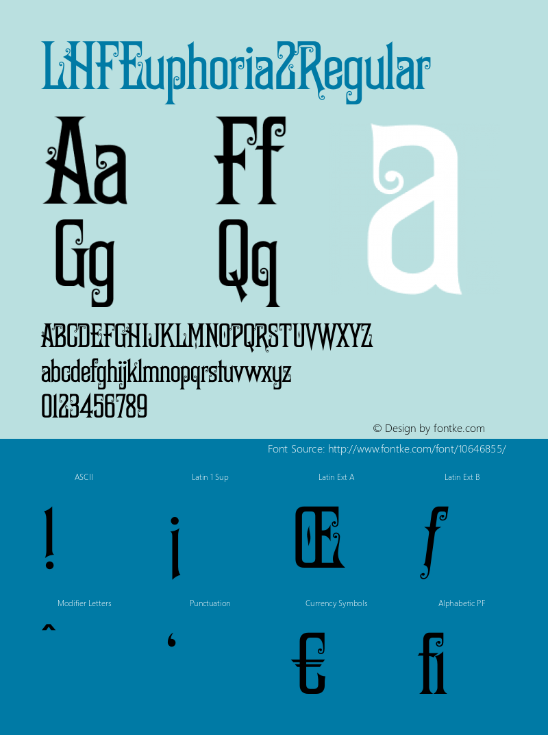 LHFEuphoria2Regular ☞ (1.0) #License#;com.myfonts.easy.letterheadfonts.lhf-euphoria-2.regular.wfkit2.version.4mqr Font Sample