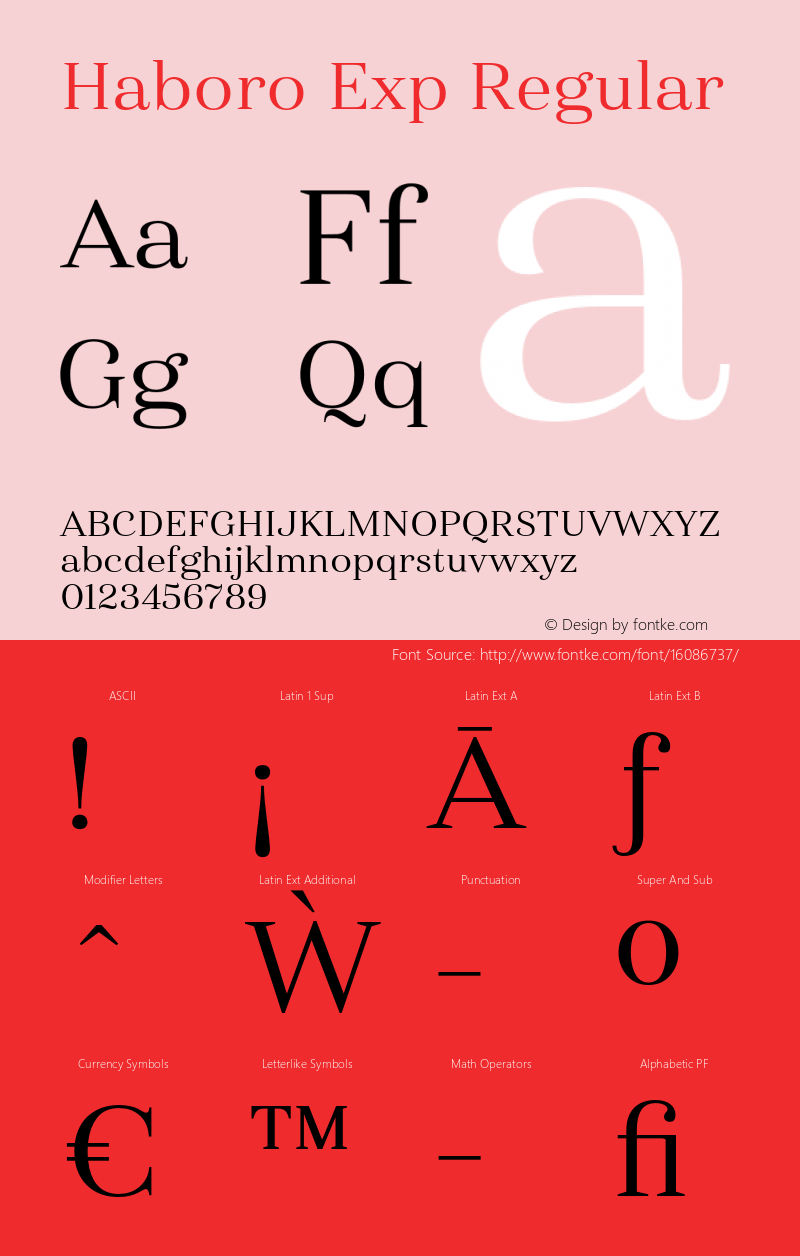 Haboro Exp Regular Version 1.000;com.myfonts.easy.insigne.haboro.ext-regular.wfkit2.version.4w2t Font Sample