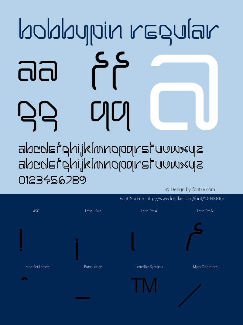 BobbyPin Regular The IMSI MasterFonts Collection, tm 1995 IMSI Font Sample