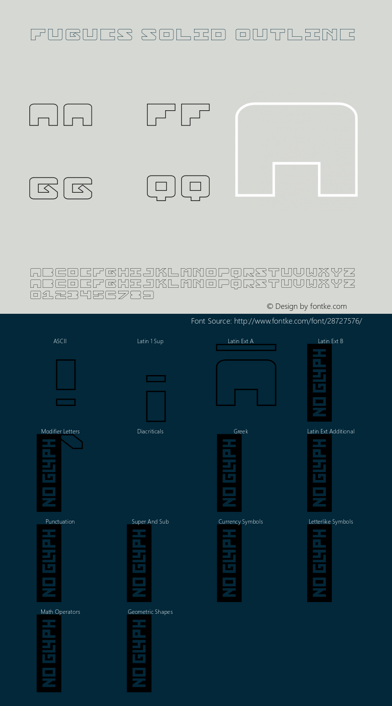 FuguesSolidOutline Version 1.000;PS 001.000;hotconv 1.0.88;makeotf.lib2.5.64775;YWFTv17 Font Sample