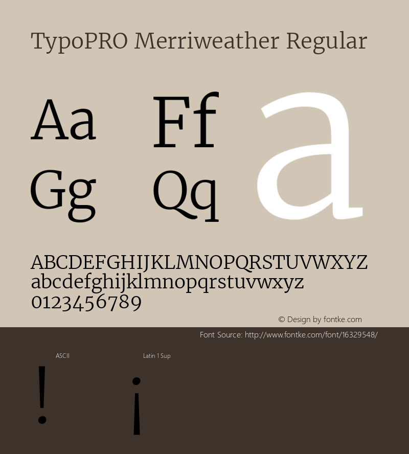 TypoPRO Merriweather Regular Version 1.055; ttfautohint (v1.3) -l 8 -r 32 -G 0 -x 0 -H 60 -D latn -f cyrl -m 