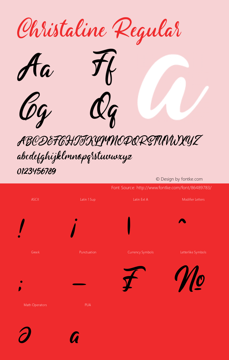 Christaline Version 1.00;October 8, 2020;FontCreator 12.0.0.2563 64-bit Font Sample