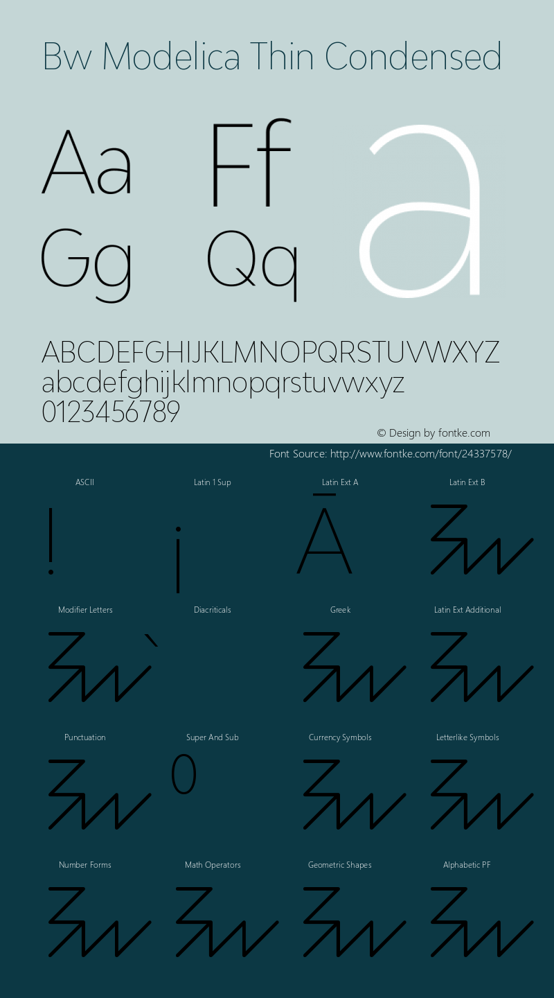 Bw Modelica Thin Condensed Version 2.000;PS 002.000;hotconv 1.0.88;makeotf.lib2.5.64775 Font Sample