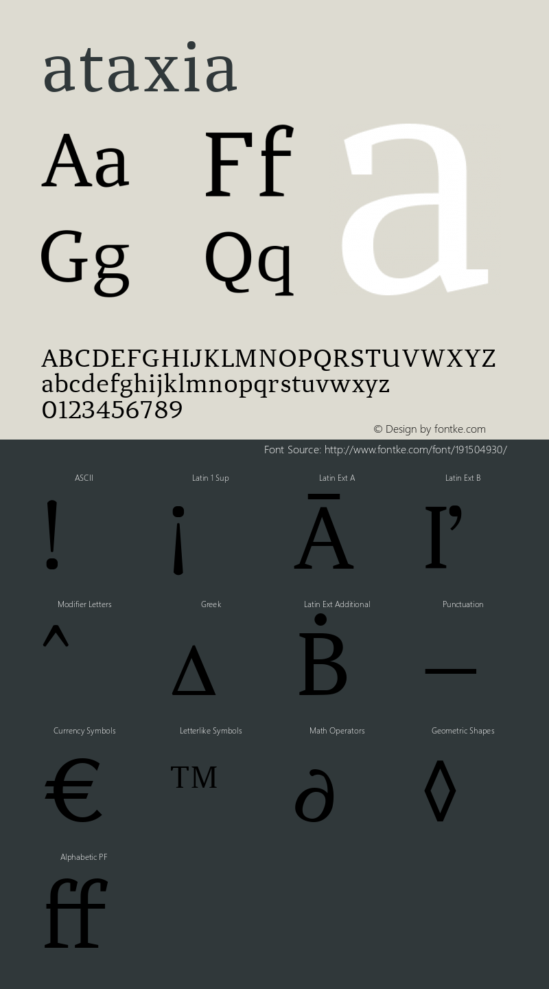 ☞ataxia 1.000;com.myfonts.easy.danieljusti.ataxia.regular.wfkit2.version.3vdH图片样张