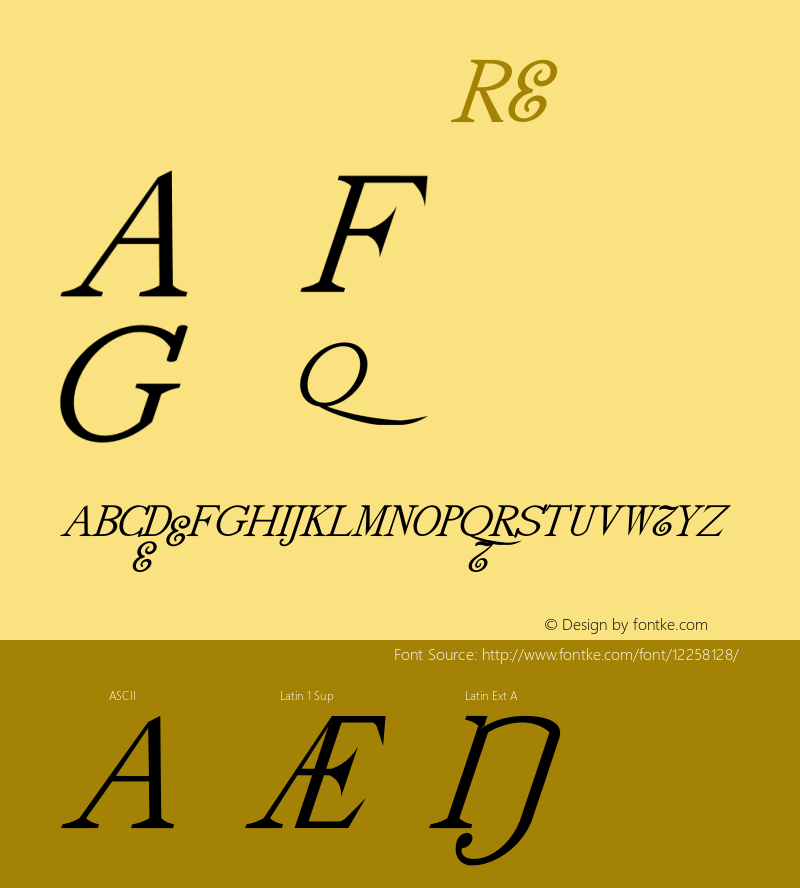 drmdozit24 Regular Version 001.001 Font Sample