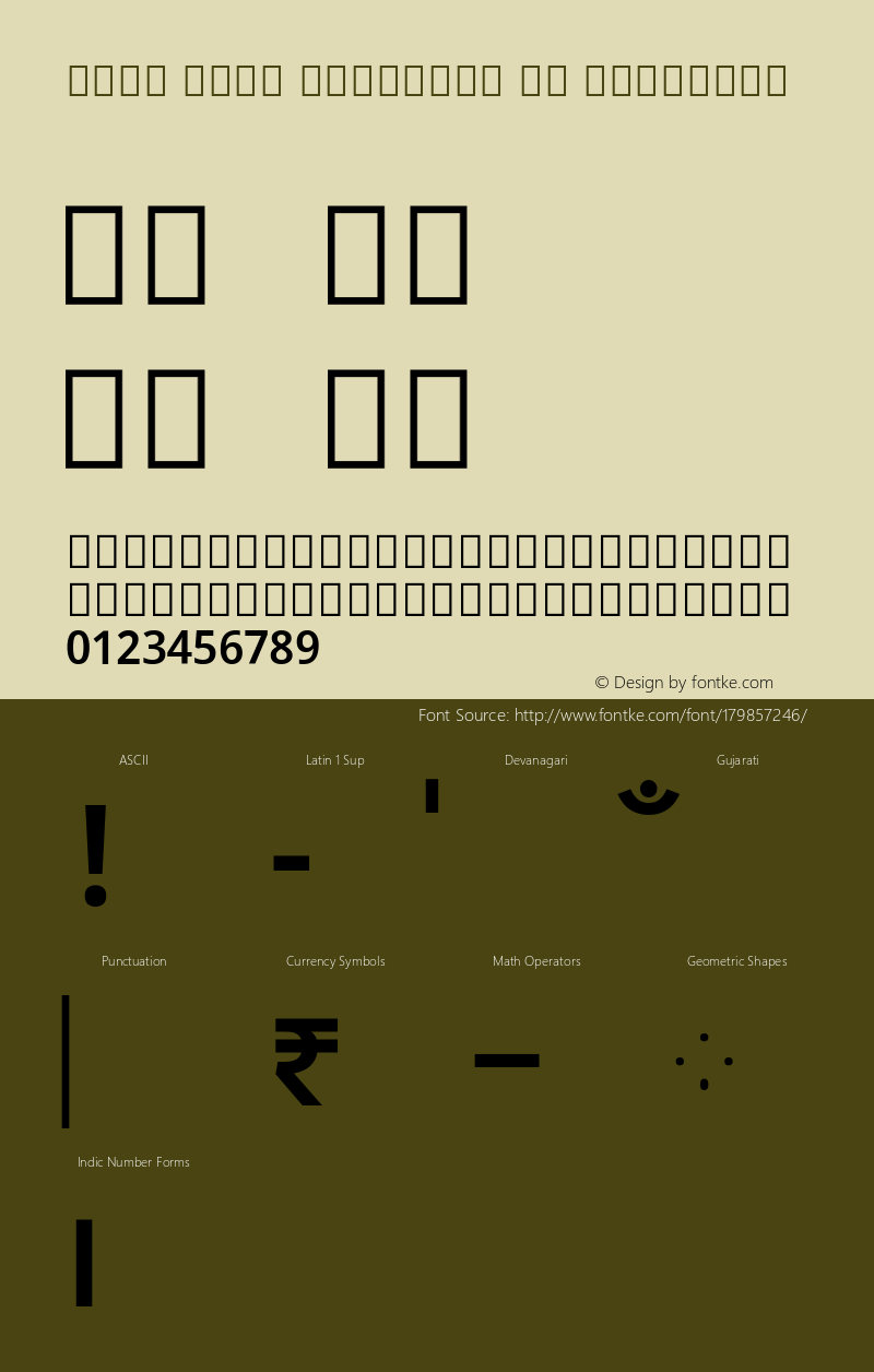 Noto Sans Gujarati UI SemiBold Version 2.101; ttfautohint (v1.8.2) -l 8 -r 50 -G 200 -x 14 -D gujr -f none -a qsq -X 