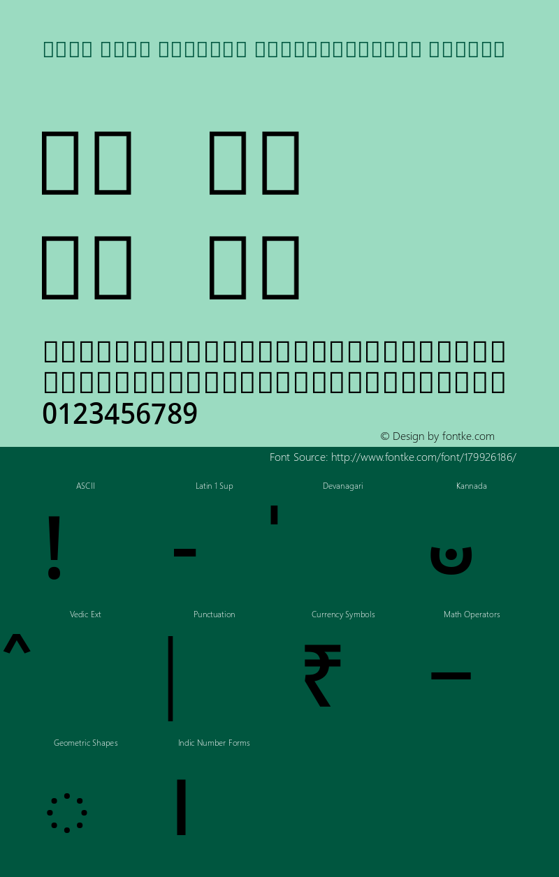 Noto Sans Kannada SemiCondensed Medium Version 2.001; ttfautohint (v1.8.4) -l 8 -r 50 -G 200 -x 14 -D knda -f none -a qsq -X 