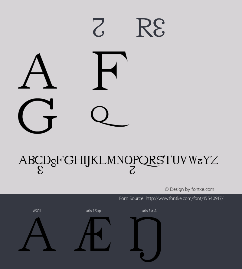 drmdozbx24 Regular Version 001.001 Font Sample