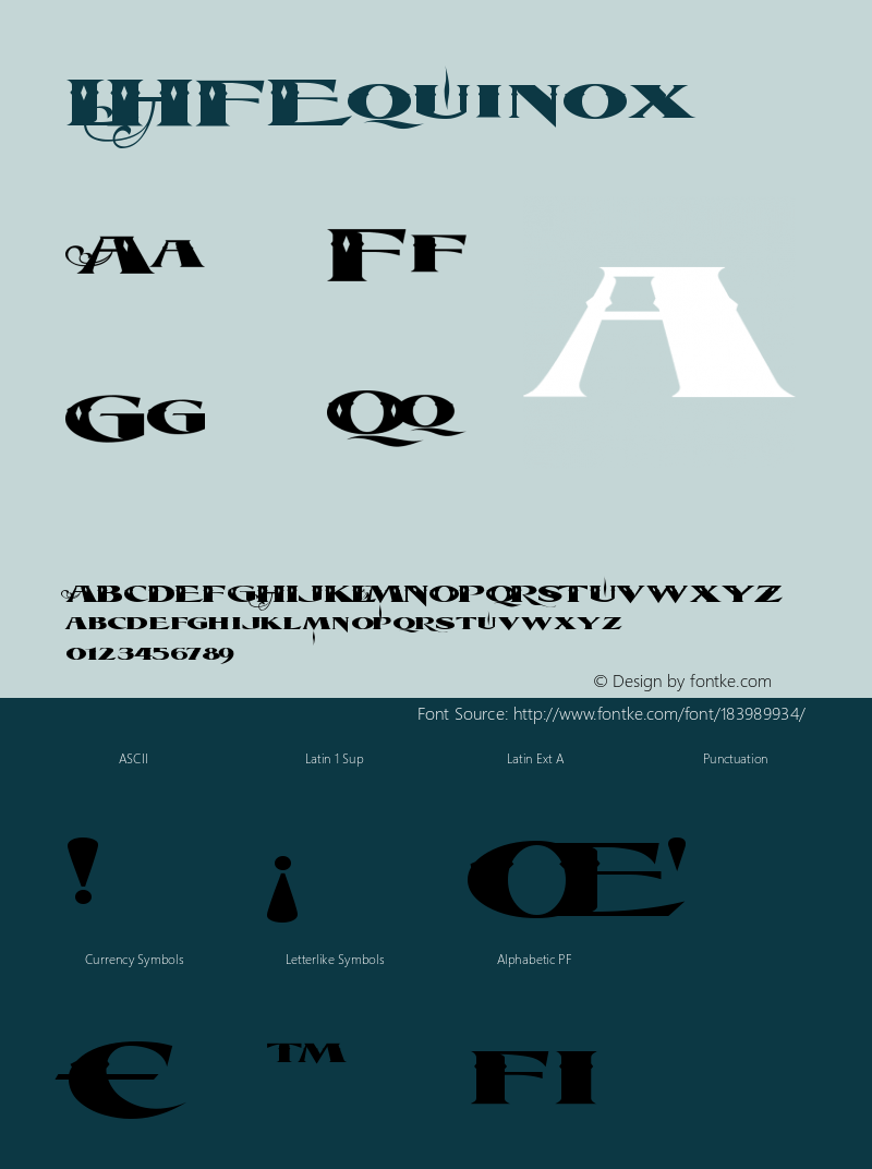 ☞LHF Equinox (1.0);com.myfonts.letterheadfonts.lhf-equinox.lhf-equinox.wfkit2.3z9R图片样张