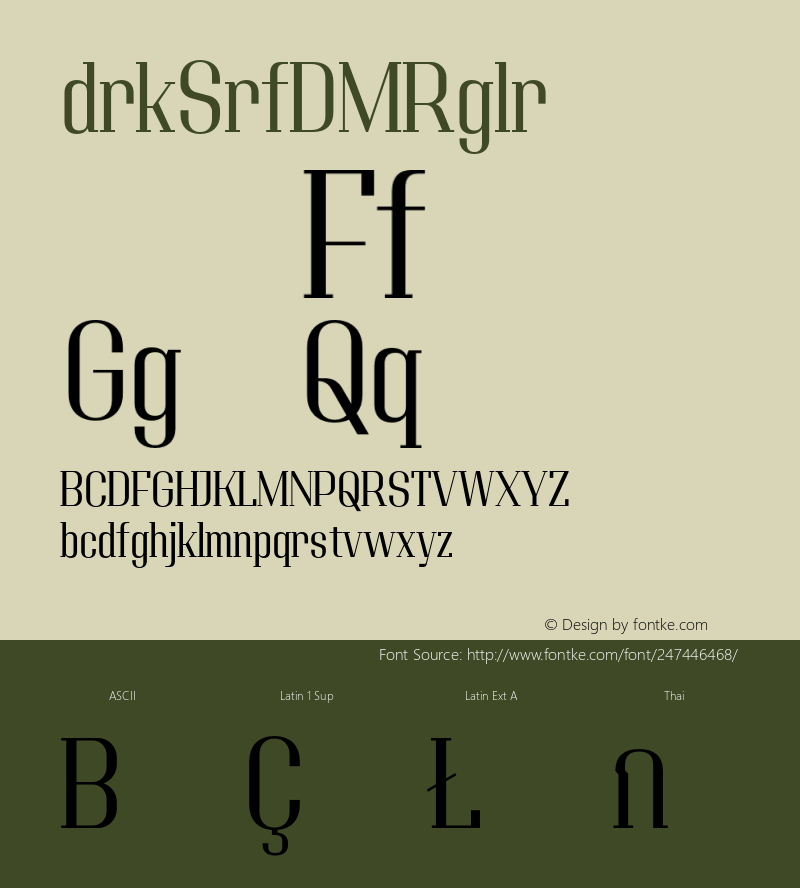 Adirek Serif DEMO Regular Version 1.03图片样张