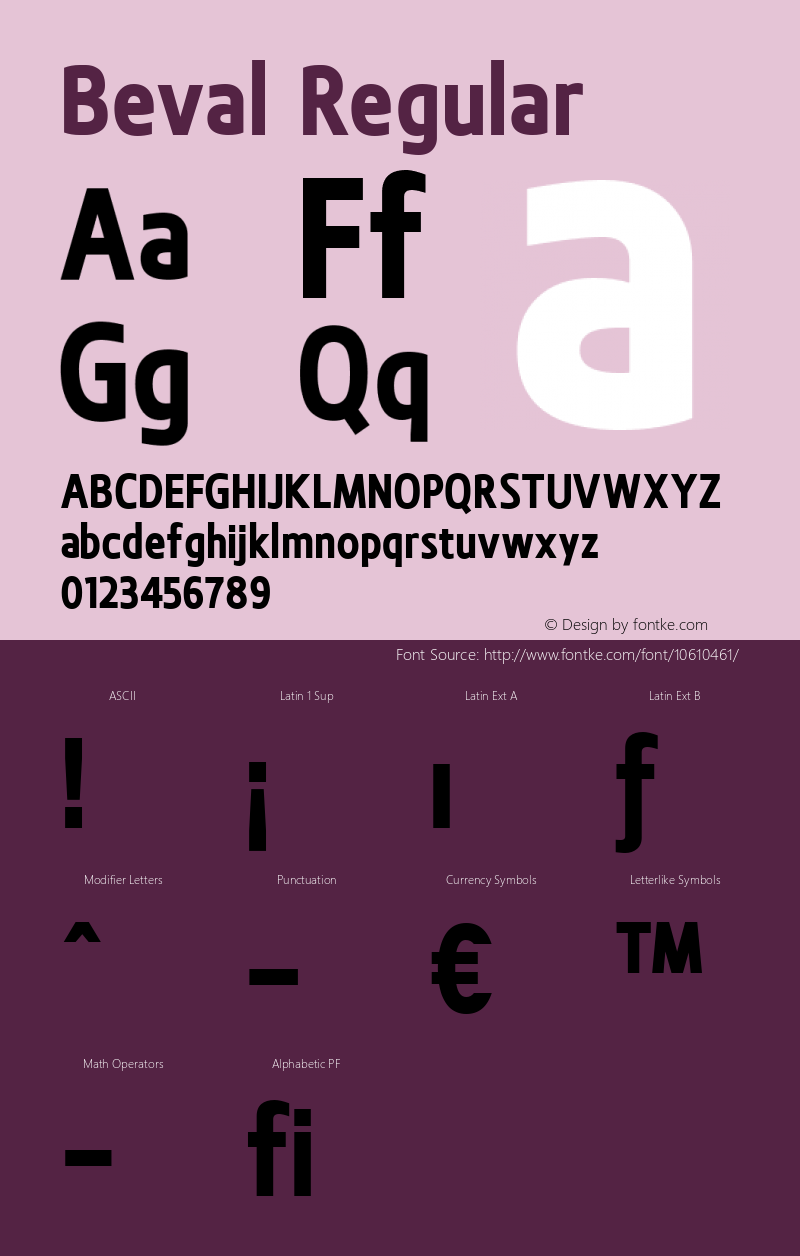 Beval Regular 1.000;com.myfonts.northernblock.beval.bold.wfkit2.3BBJ Font Sample