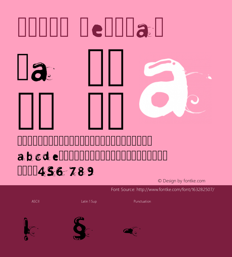 Fonty 1.0 Font Sample