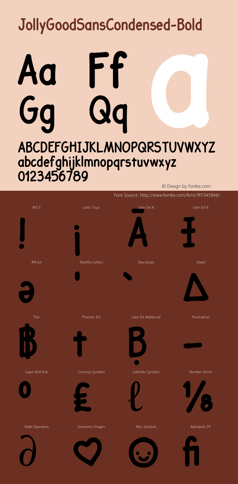 ☞JollyGood Sans Condensed Bold Version 1.0; ttfautohint (v1.5);com.myfonts.easy.pixilate.jolly-good-sans-condensed.bold.wfkit2.version.4Dvn图片样张