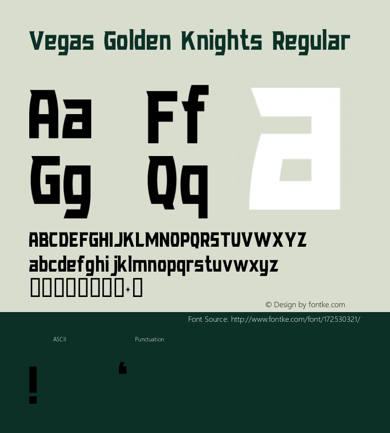 Vegas Golden Knights Regular Version 1.00 2016图片样张