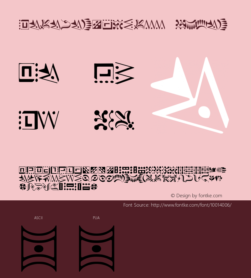 CaravanLHThree Roman Version 1.00 Font Sample