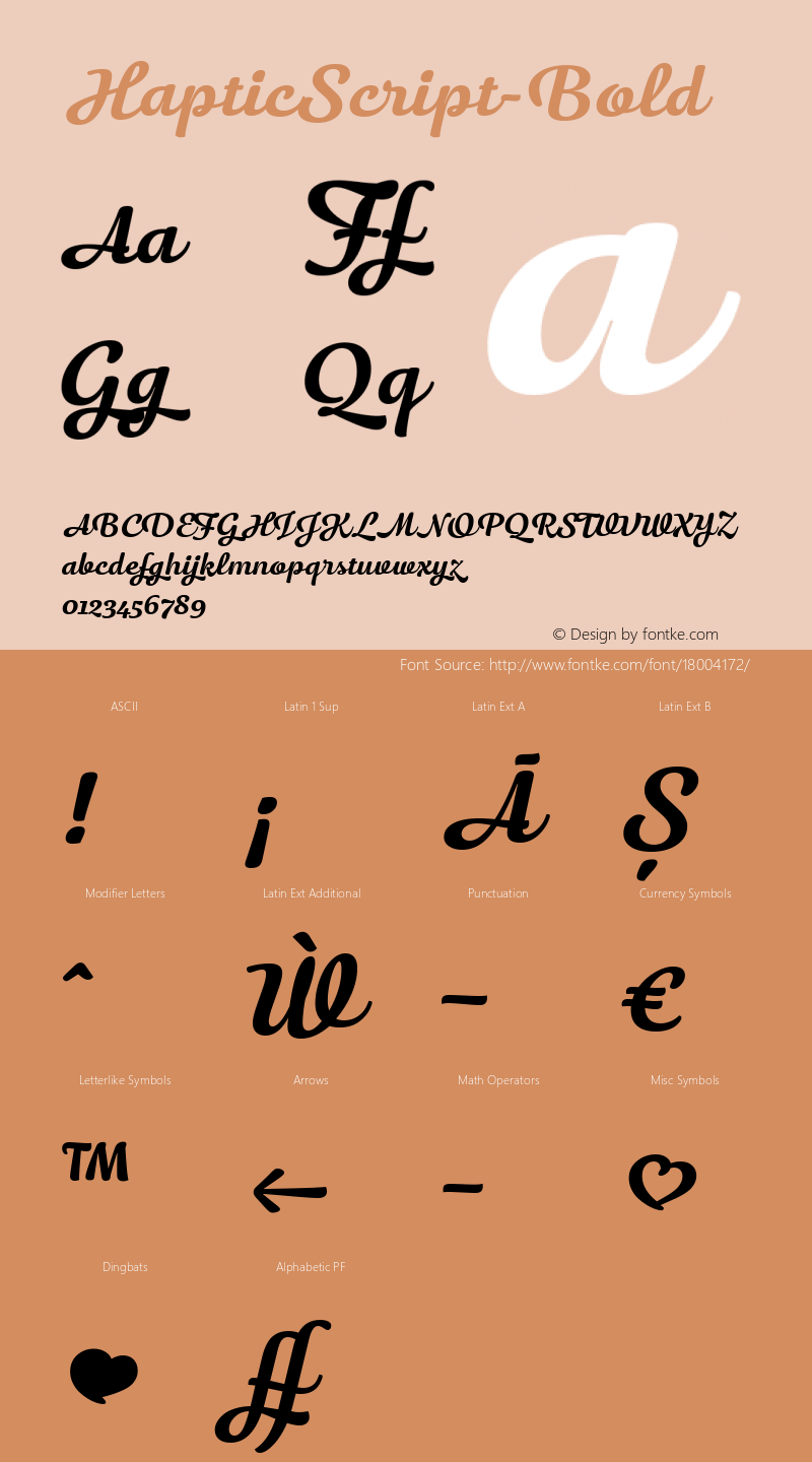 HapticScript-Bold ☞ Version 1.000;PS 001.000;hotconv 1.0.70;makeotf.lib2.5.58329;com.myfonts.easy.henning-skibbe.haptic-script.bold.wfkit2.version.4ncb Font Sample