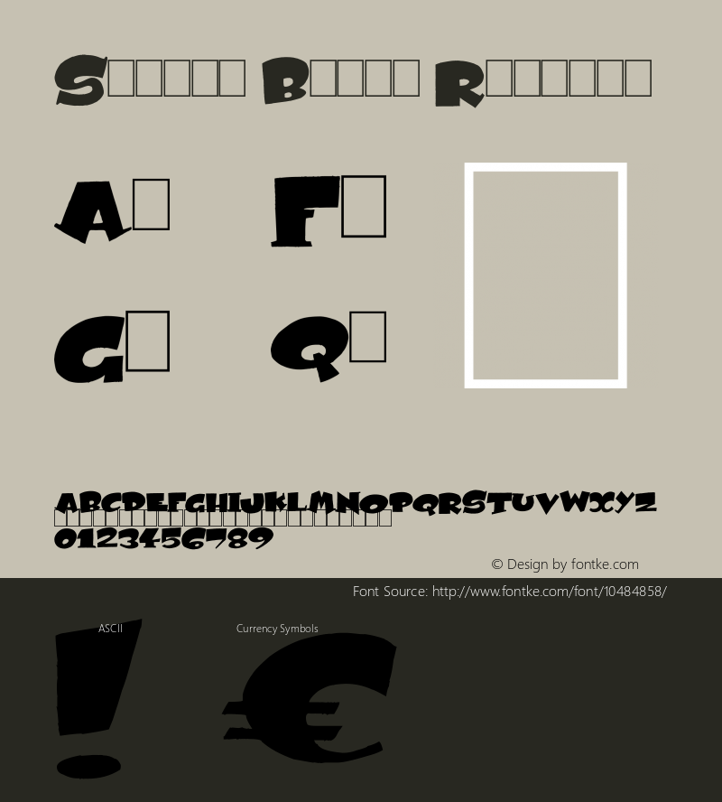 Subito Black Regular Version 1.00 April 15, 2013, initial release Font Sample