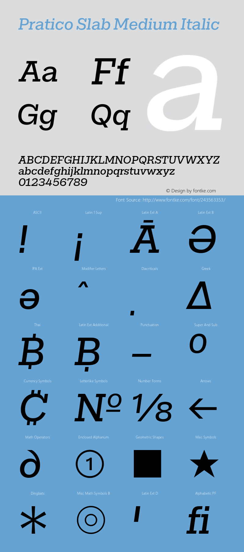 Pratico Slab Medium Italic Version 1.002;Glyphs 3.1.1 (3148)图片样张