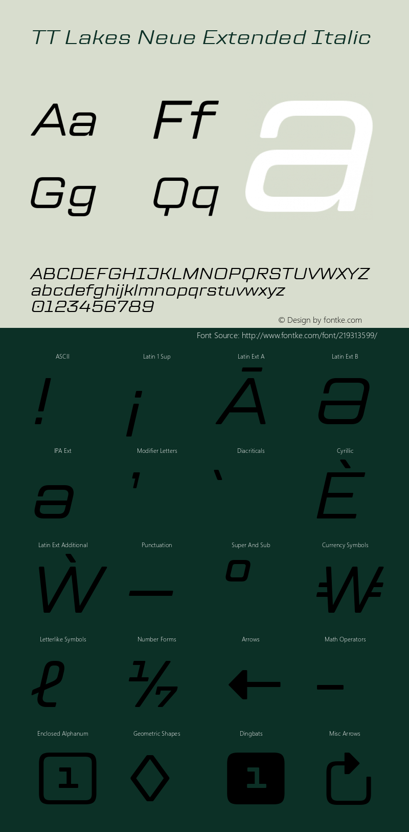 TT Lakes Neue Extended Italic Version 1.100.14042021图片样张