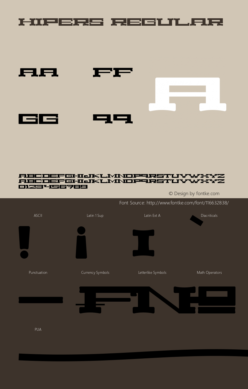 Hipers Version 1.00;February 10, 2021;FontCreator 12.0.0.2547 64-bit Font Sample