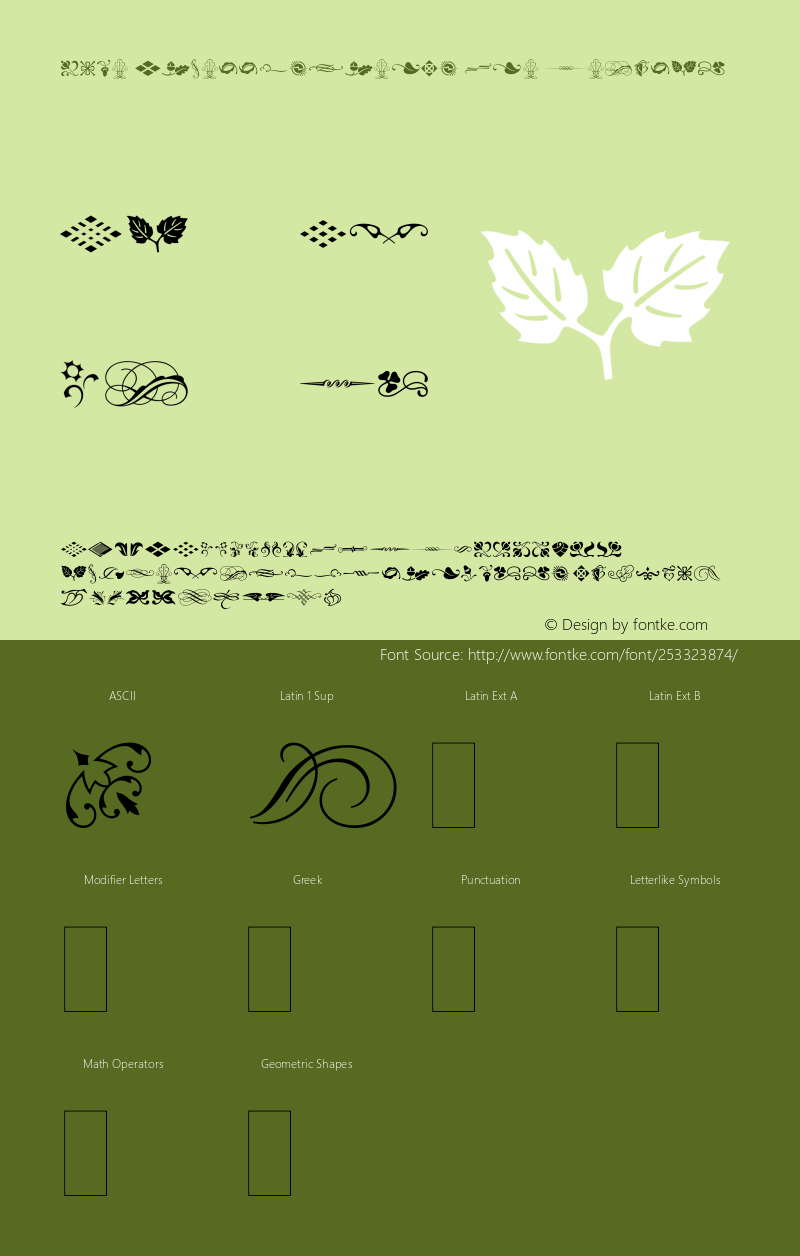 Type Embellishments One Version 1.00图片样张