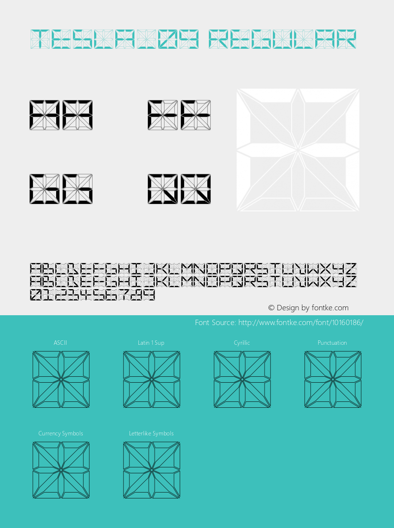 TESLA_09 Regular OTF 1.000;PS 001.000;Core 1.0.29 Font Sample