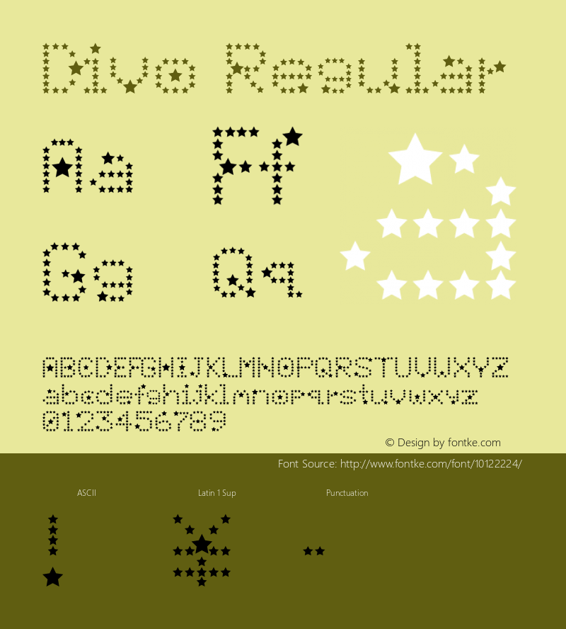 Divo Regular Macromedia Fontographer 4.1.5 4/12/03 Font Sample
