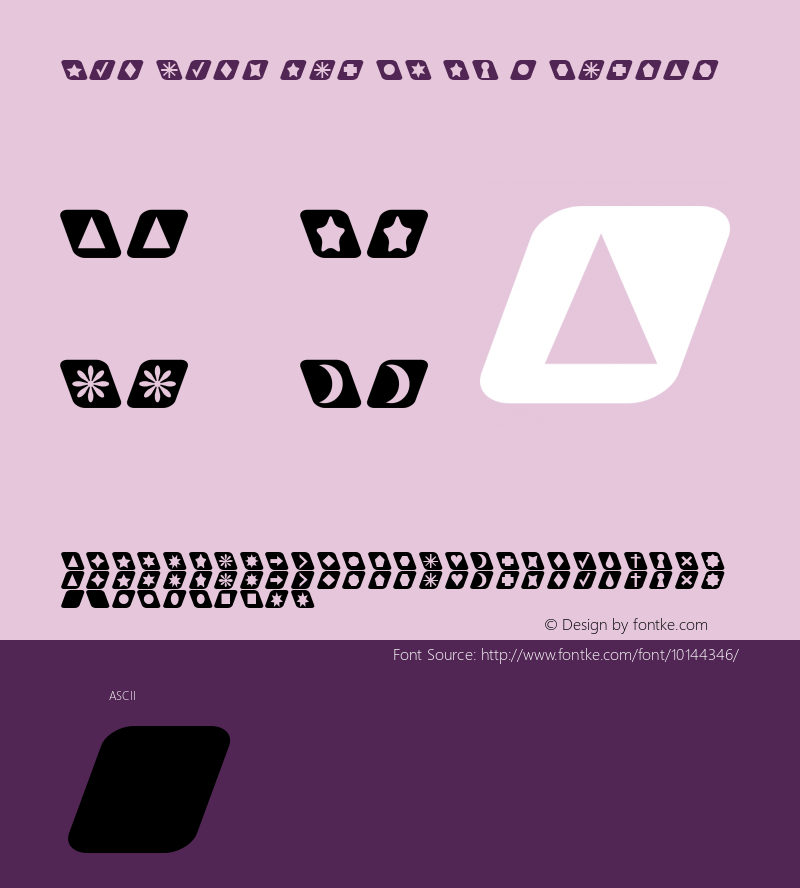 Cut Outs for 3D FX 2 Normal 1.0 - July 2005 - freeware font Font Sample