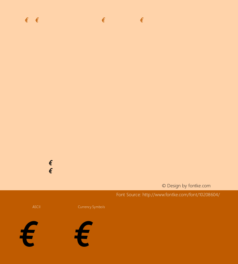 PedestriaMVB-Euro-Medium Italic 001.000 Font Sample