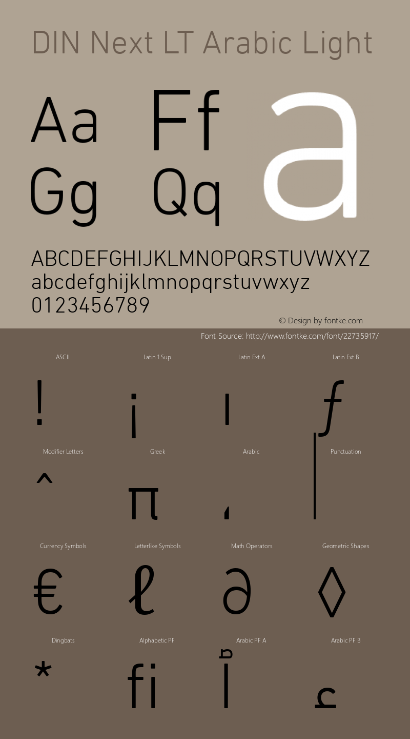ntaqat Version 2.00 May 30, 2013, initial release Font Sample