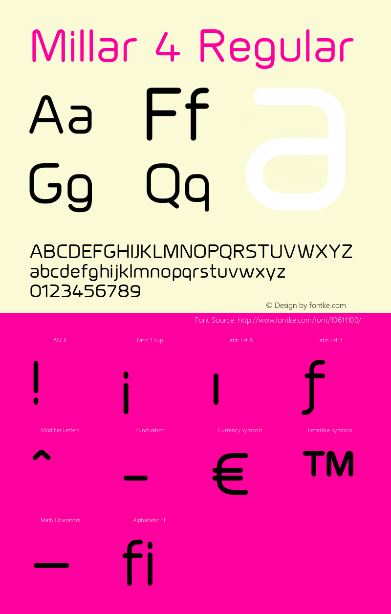 Millar 4 Regular 001.001;com.myfonts.easy.northernblock.millar.medium.wfkit2.version.3Ah5 Font Sample