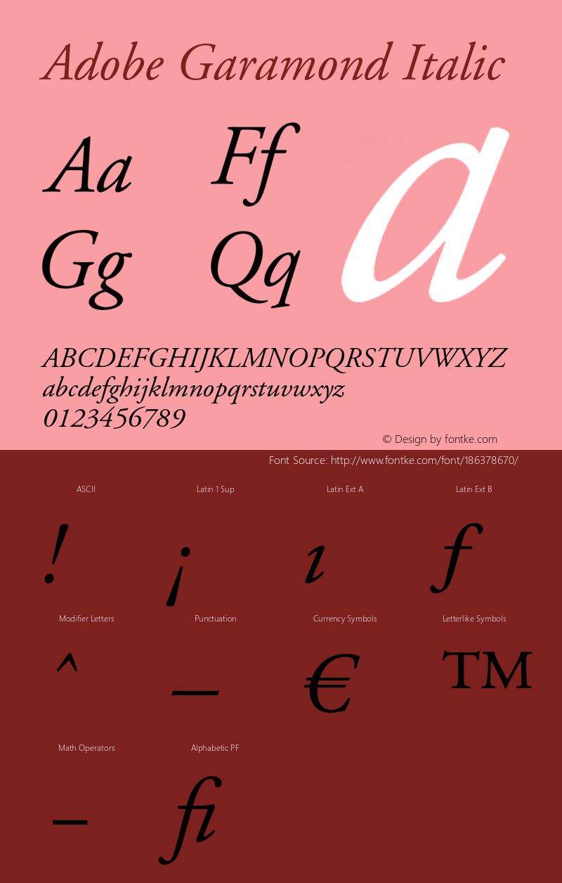 AGaramond-Italic 001.003图片样张