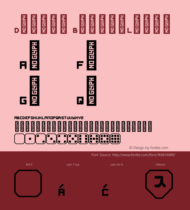 Dicier Block-Light Version 1.004;FEAKit 1.0 Font Sample