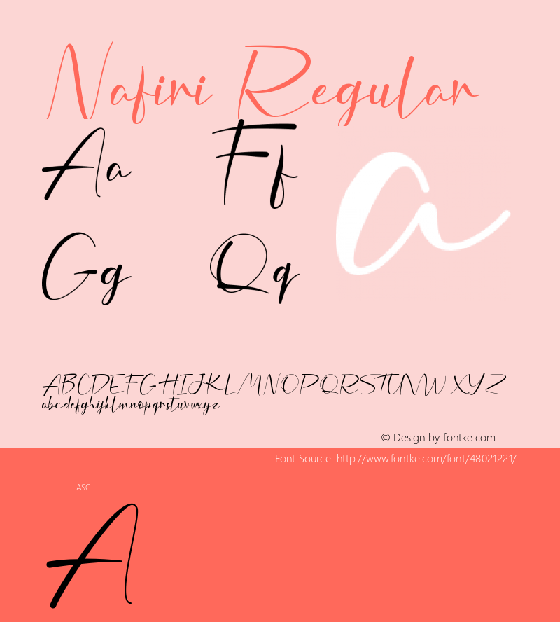Nafiri Version 1.00;November 29, 2019;FontCreator 11.5.0.2430 64-bit Font Sample