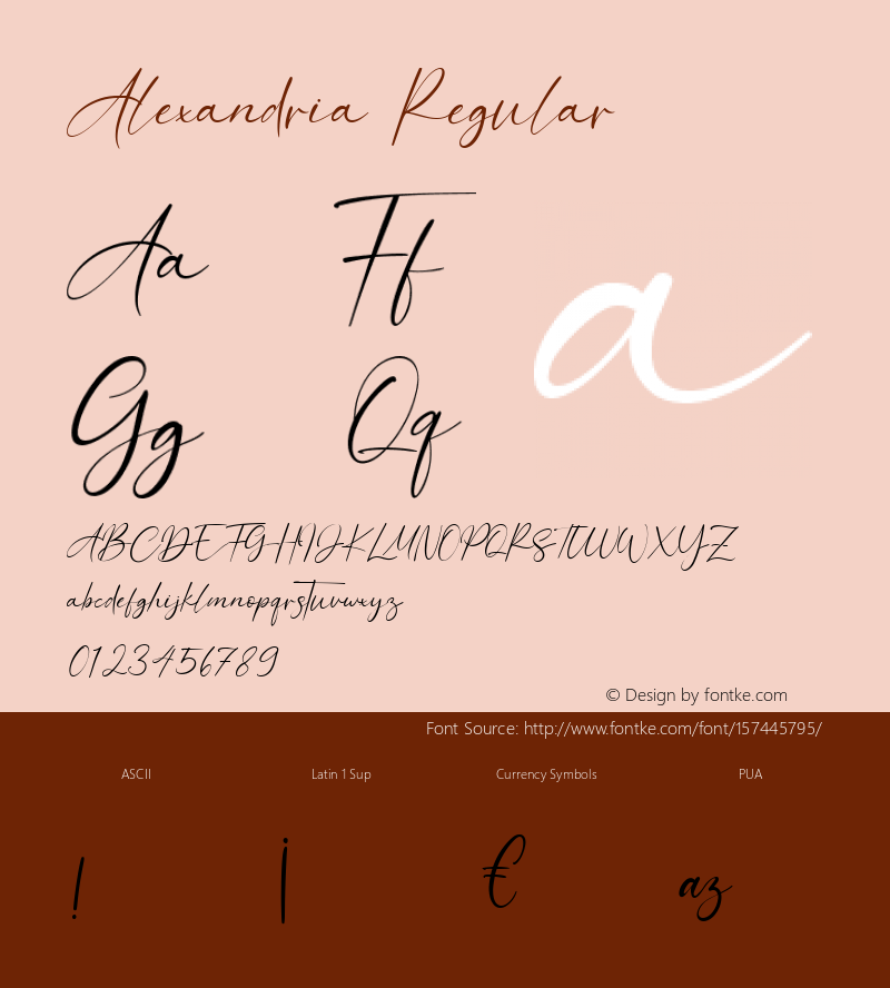 Alexandria Version 1.00;February 24, 2021;FontCreator 12.0.0.2563 64-bit Font Sample