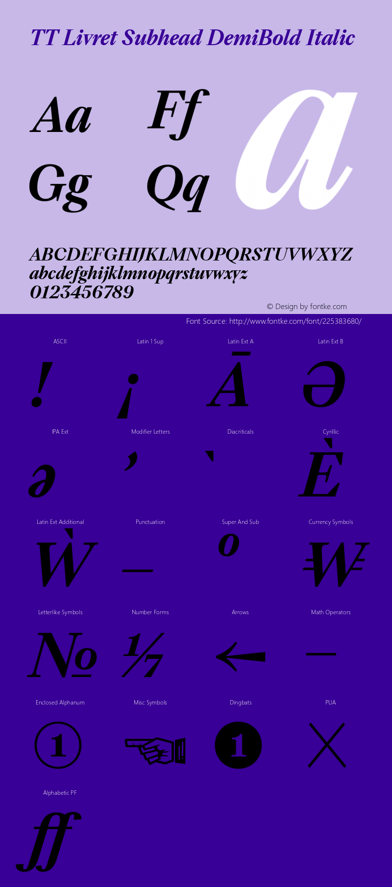 TT Livret Subhead DemiBold Italic Version 1.000.30032022图片样张