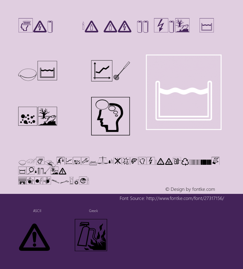 Chemtool LT Three Version 1.01 Font Sample